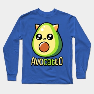 Avocatto! Cute Avocado Pun Long Sleeve T-Shirt